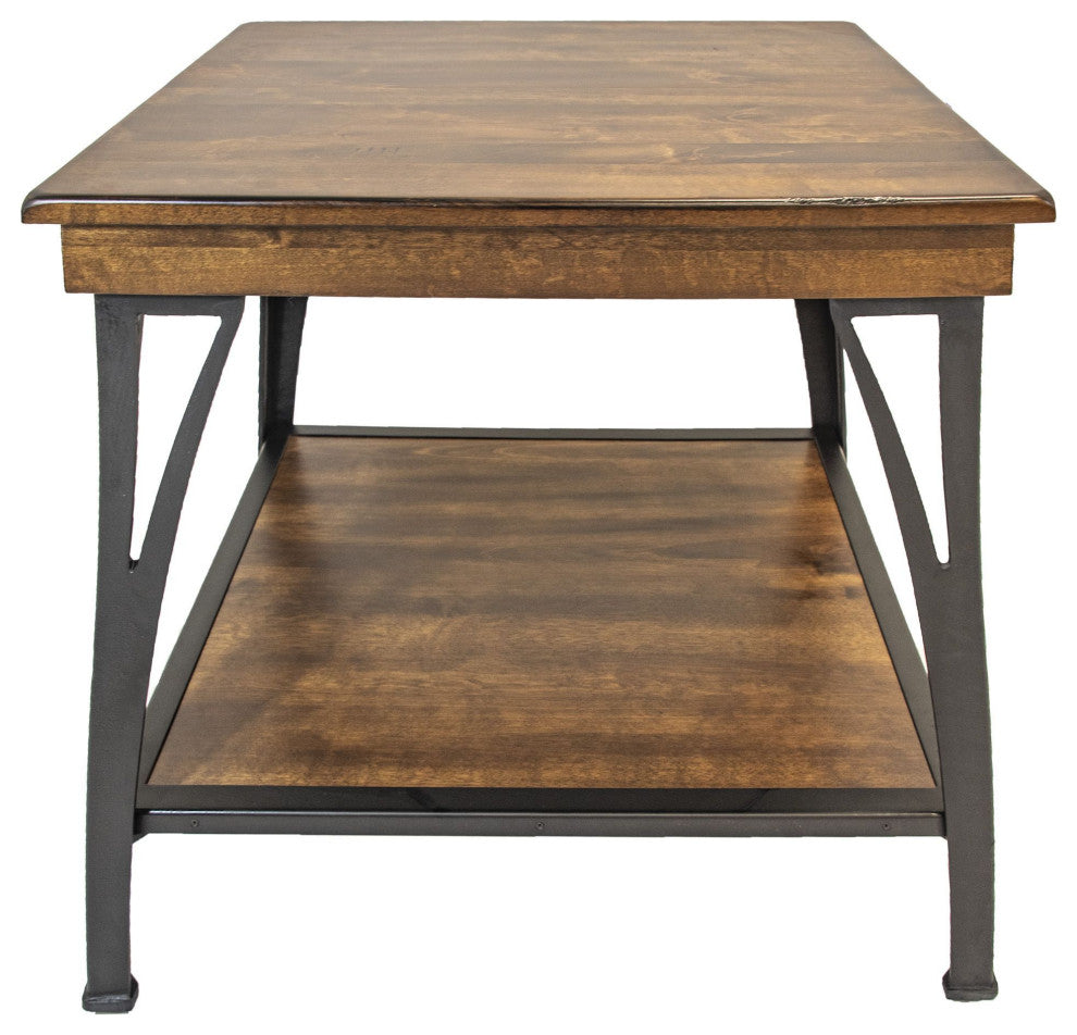 The District 24" Wide End Table, Copper
