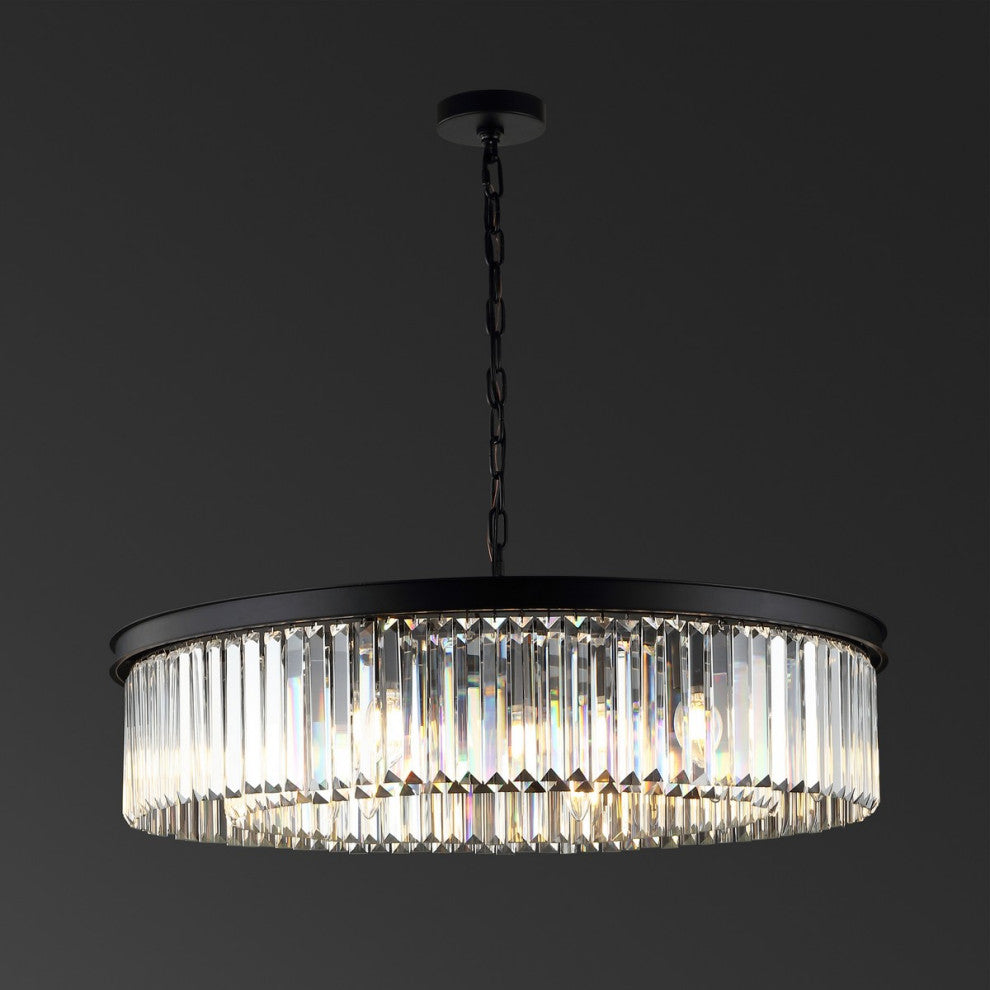 Safavieh Couture Jennaya Crystal Chandelier Black
