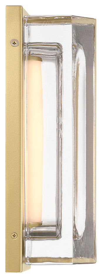 Langferd, Outdoor, 12", Gold, Clear Glass