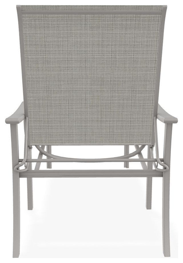 St. Catherine Sling 4-Position Outdoor Chaise Lounge, Deacon/Warm Gray