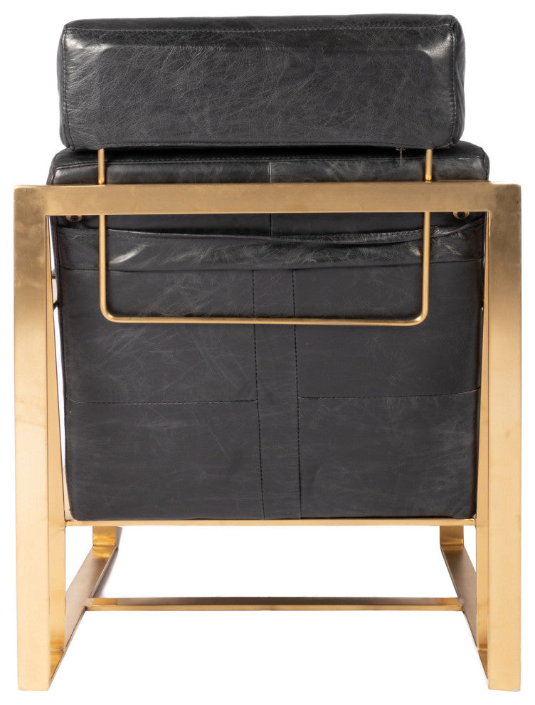 Paradiso Chair Onyx Black Leather