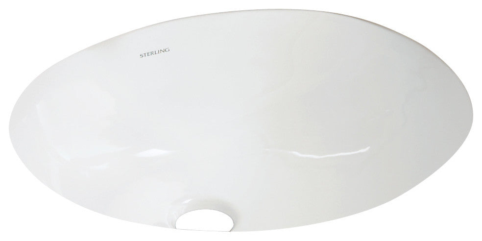 Sterling, Bathroom Sink, White, 18.75"x22.33"x10"