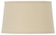Drum Hardback Linen Shade, Beige Finish, Beige