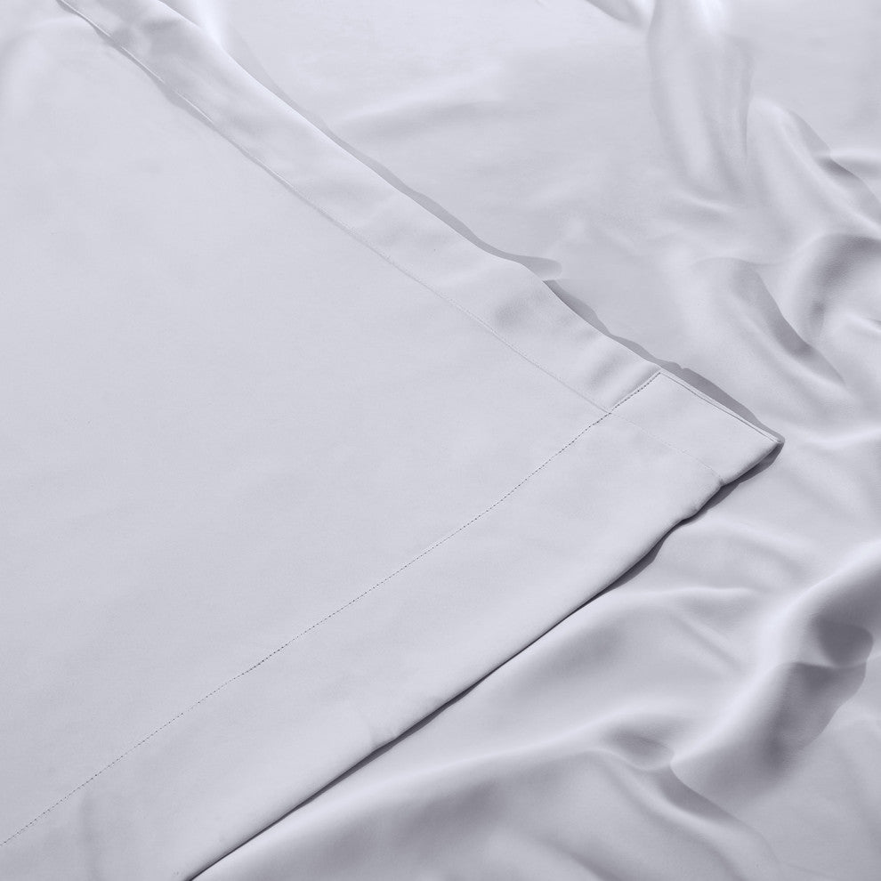 Fog Gray Extrawide Room Darkening Curtain, 100"x108"