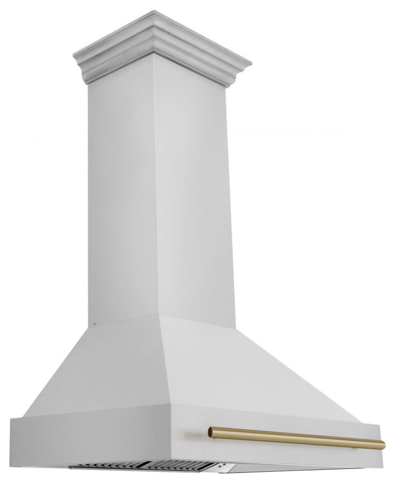 ZLINE 36" Stainless Steel Hood With Stainless Steel Shell, 8654STZ-36-CB