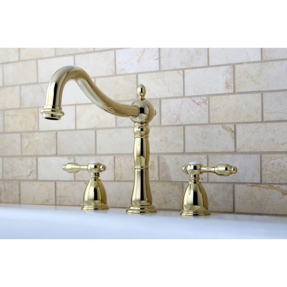 Kingston Brass Roman Tub Faucet, Polished Brass