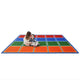 Kid Essentials Rug, Blocks Abound, Primary, 5'4"x7'8"