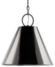 Altamont, One Light 19-inch Pendant, Polished Nickel Finish