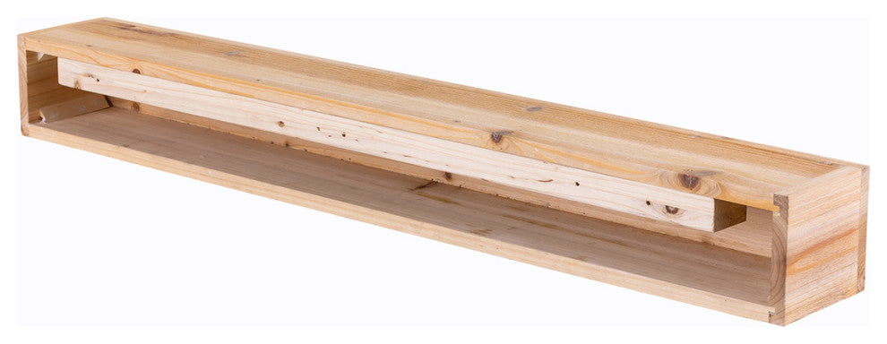 Weathered Beam Mantel, Maple, 60"