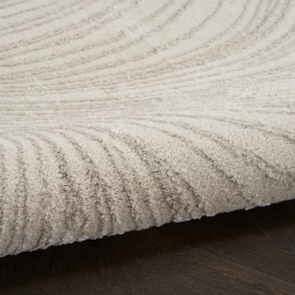 DKNY Central Park West 7'10" x 9'10" Beige Modern Indoor Rug