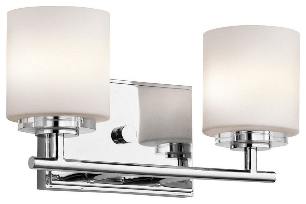 Transitional O Hara Wall Mt Bath 2 Arm, Chrome