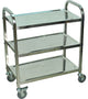 Luxor Stainless Steel Cart 3 Shelves