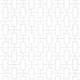 Modern Geometric Wallpaper, Pearl and White, 1 Bolt