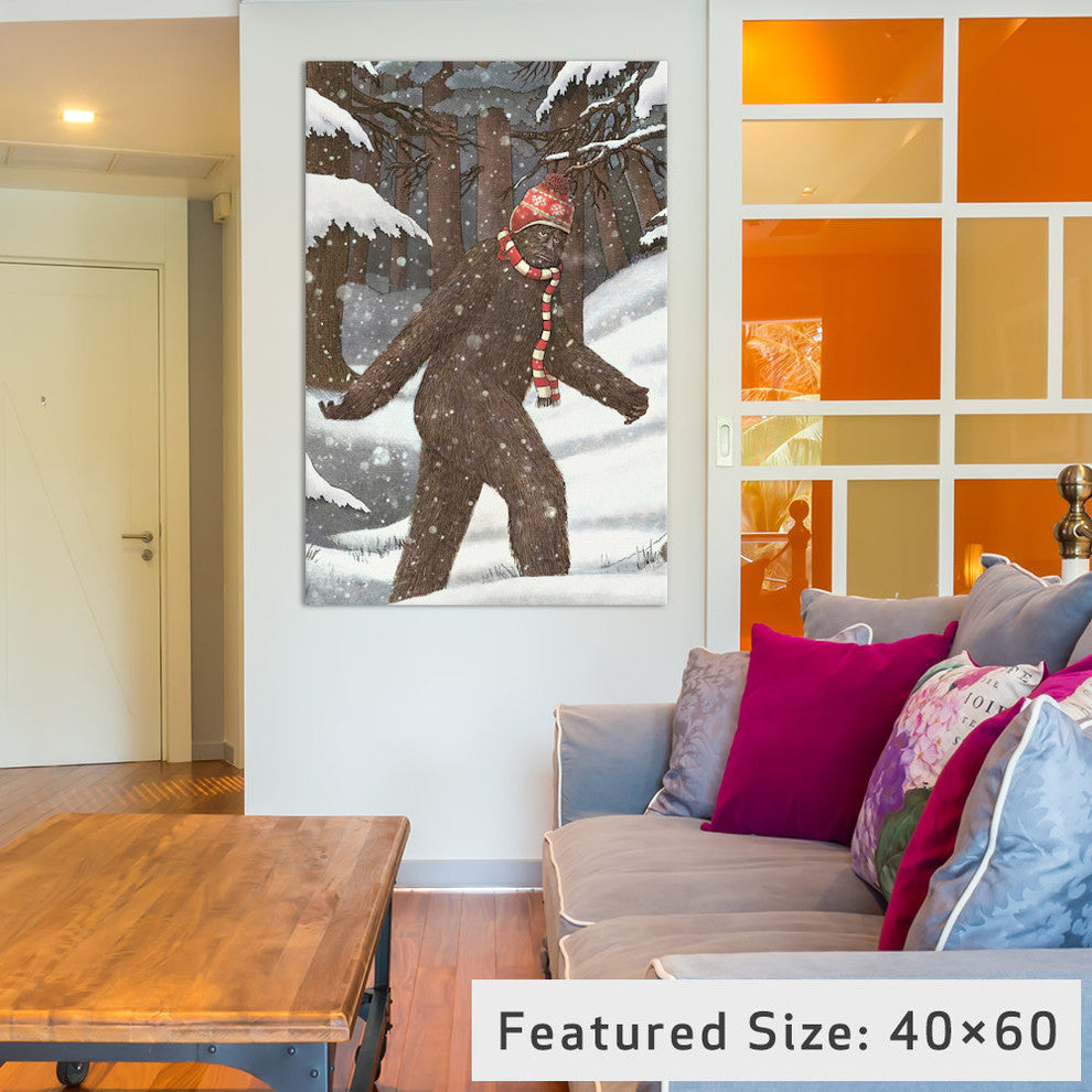 "Everyone Gets Cold" by Terry Fan, 40x26x1.5