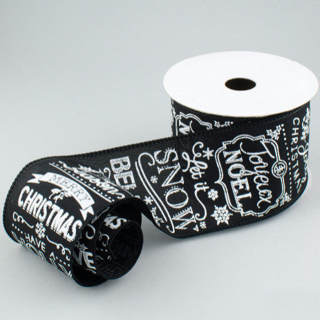 Chalkboard Message Wired Ribbon