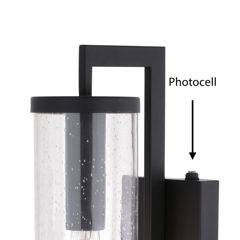 Morgan Park 20"H Outdoor Wall Light Matte Black