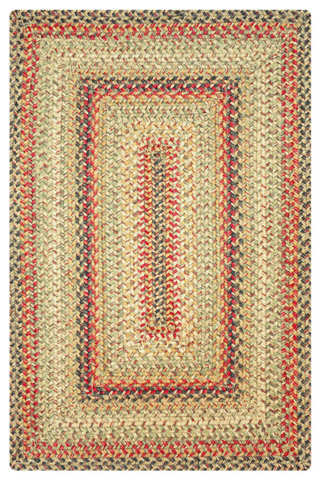 Homespice Decor Kingston Jute Braided Rug 4'x6' Rectangular