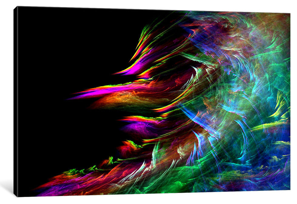 "Fire Waive" by iCanvas, 26x18x1.5"