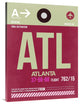 "ATL Atlanta Luggage Tag 2" Fine Art Print