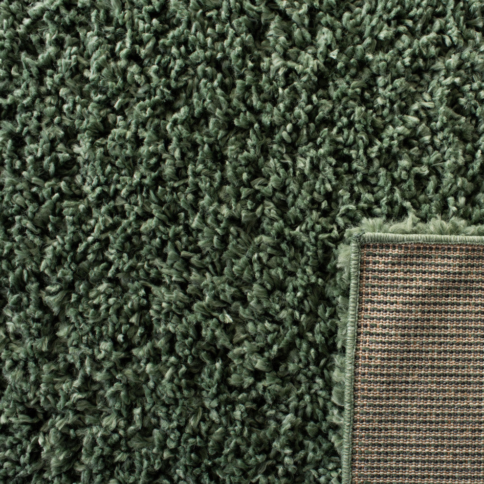 Safavieh August Shag AUG200Y Rug, Green, 2' X 5'