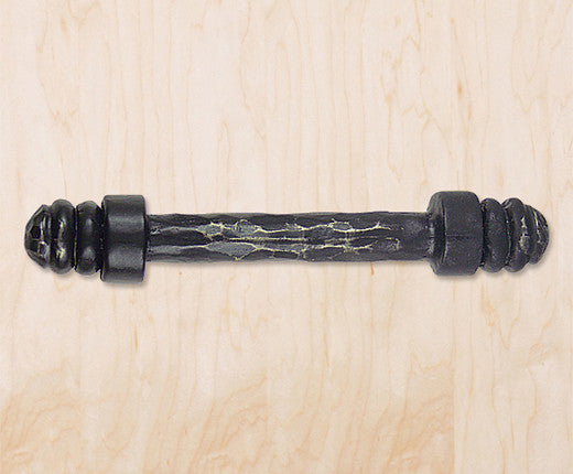 Acorn Cabinet Hardware Pull, Black Iron