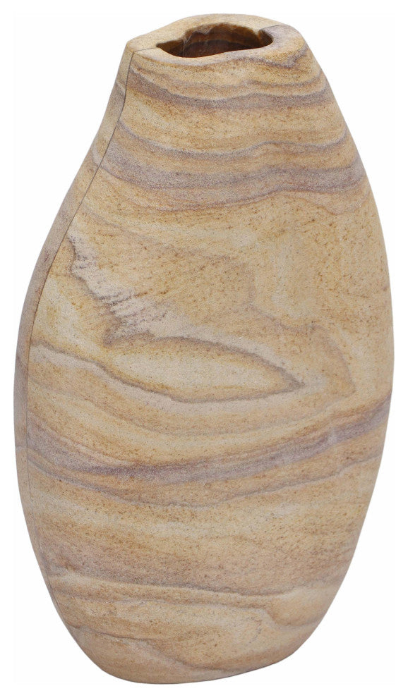 Saava Sandstone Curved Vase