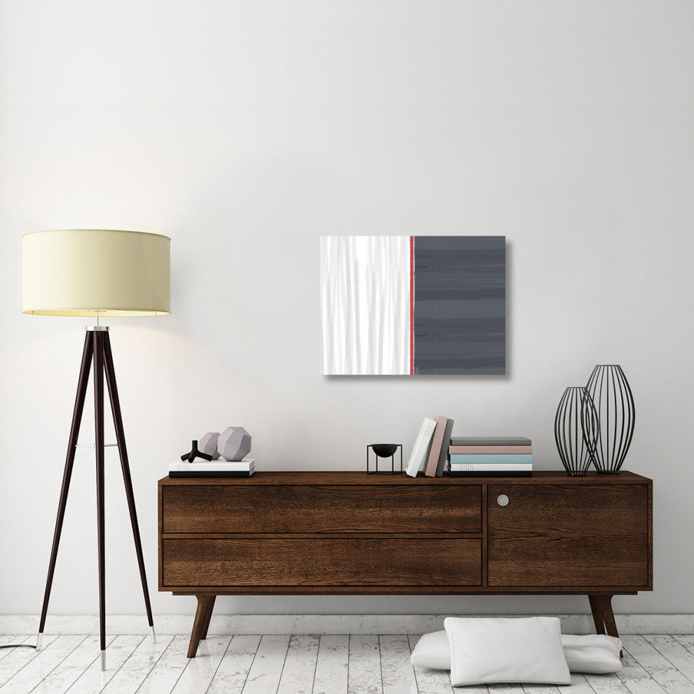 "White And Gray" Fine Art Print
