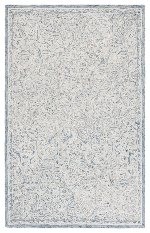 Lauren Ralph Lauren Collection Juniper LRL6636 Rug, Grey/Blue, 5'x8'