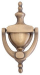 Traditional Door Knocker 6", Antique Brass