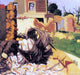 Felix Vallotton Ruins at Souain - 20" x 20" Premium Canvas Print
