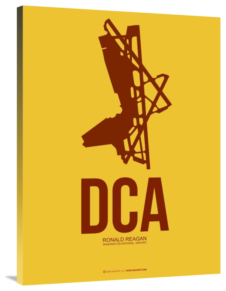 "DCA Washington Poster 3" Fine Art Print