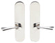 Breeze Lever, Tubular Full Dummy Pair, Right Hand, Polished Stainless Steel