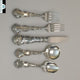 Gorham Sterling Silver Strasbourg 5-Piece Place Set With Cream Soup Spoon