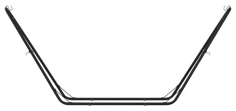 Rigby 2 Person Steel Heavy Duty Hammock Stand, 550 LBS Weight Capacity, Black