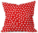 The Lady Of Shalott Red Outdoor Throw Pillow, 20"x20"