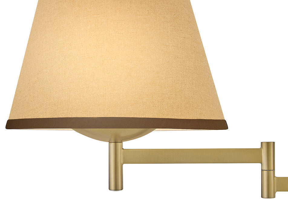 Hinkley Sonia Medium Task Light Sconce, Lacquered Brass