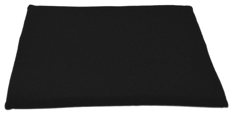 Poly Dining Seat Cushion, Black