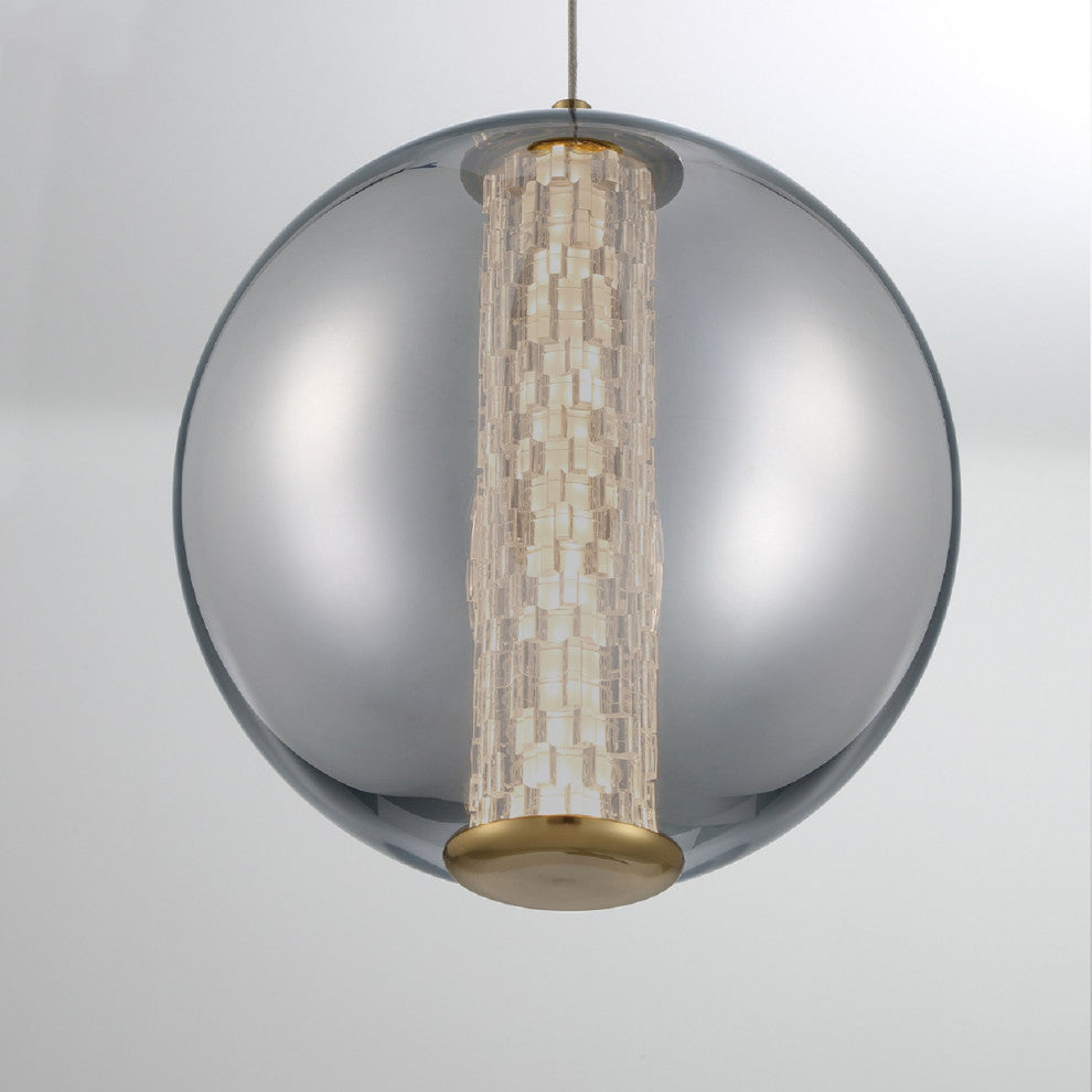 Atomo 1-Light Pendant, Gold
