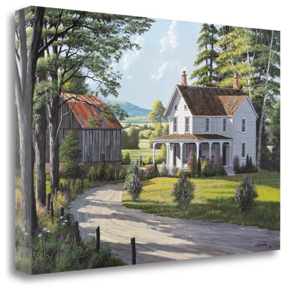 "Old Friends" By Bill Saunders,Ready to Hang Giclee Print on Gallery Wrap Canvas