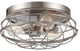 Flush Mount, Satin Nickel, 15"