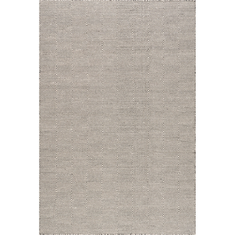 Nuloom Hand-Tufted Trellis Rug, Ivory 9'x12'