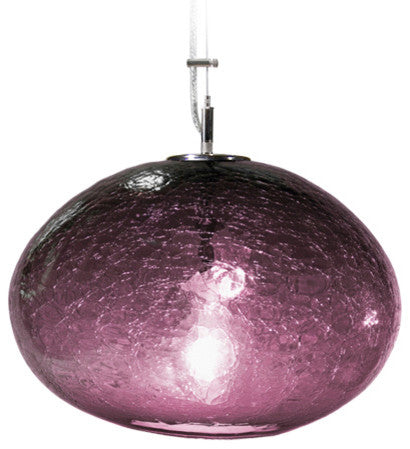 Orbit Pendant, The Boa Collection, Dark Violet