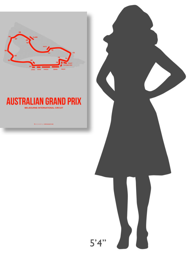 "Australian Grand Prix 1" Fine Art Print
