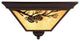 Douglas 14" Outdoor Flush Mount Warm Bronze