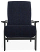 St. Catherine Deep Seat Outdoor Armchair, Indigo/Graphite