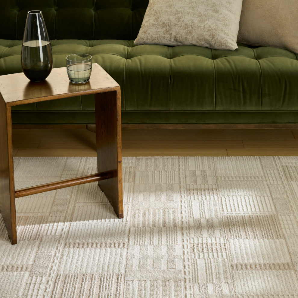 Nourison Nordic 8' x 10' Ivory Beige Modern Indoor Rug