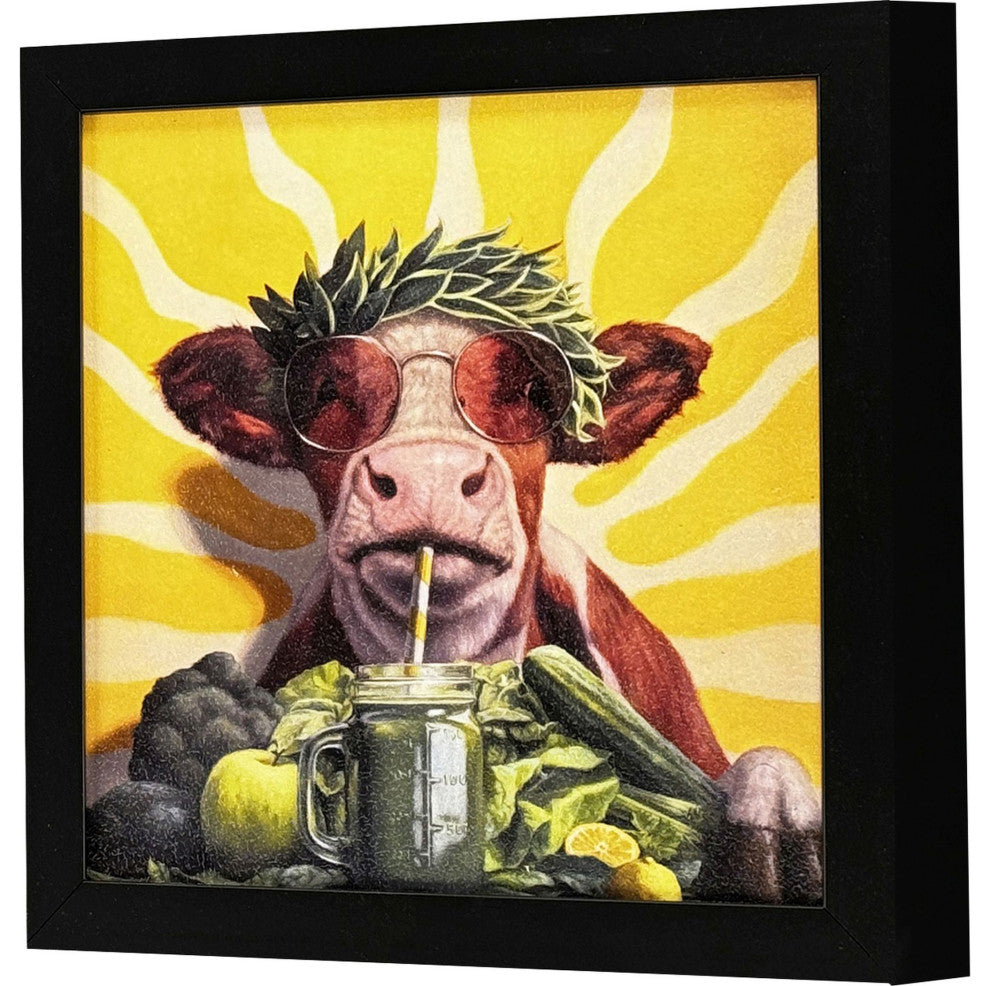 Health Guru Non-Glass Framed Art