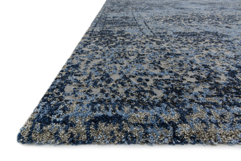 Light Blue / Gray Viera Area Rug by Loloi, 8'-11" x 12'-5"