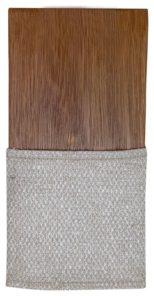 Modern Eucalyptus Armchairs With Olefin Cushions, Set of 2