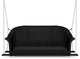 Lloyd Flanders All Seasons Settee Swing, Padded Seat, Ebony